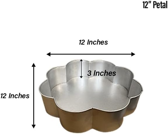 Single Petal Cake Pan – Available in 6", 8", 10", 12" (3" DEEP)