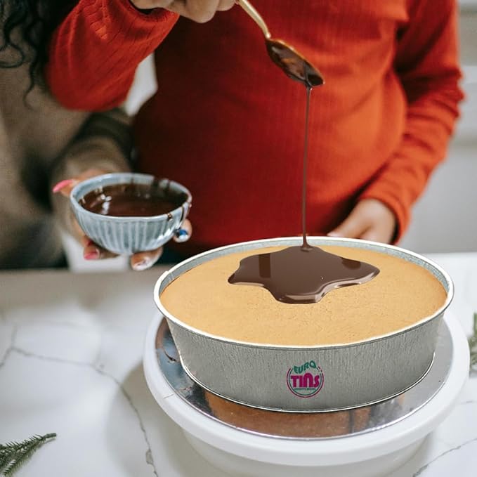 Single Round Cake Pan – Available in 6", 8", 10", 12" (3" DEEP)