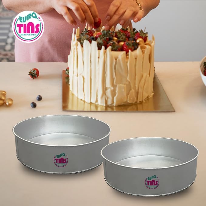 Single Round Cake Pan – Available in 6", 8", 10", 12" (3" DEEP)