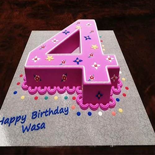 Number Cake Tin Baking Pan Mould – Ideal for Birthday, Anniversary & Celebration Cakes