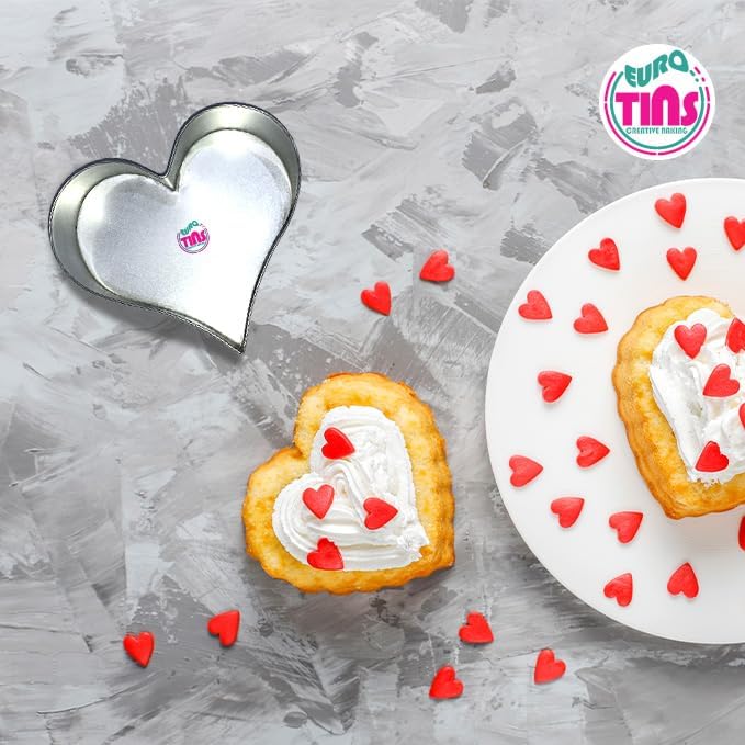 Single Heart Cake Pan – Available in 6", 8", 10", 12" (3" DEEP)