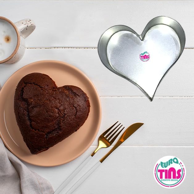Single Heart Cake Pan – Available in 6", 8", 10", 12" (3" DEEP)