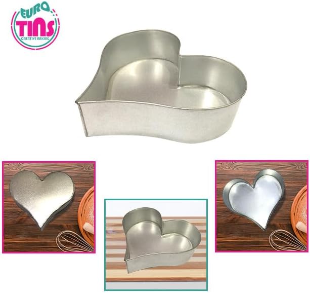 Single Heart Cake Pan – Available in 6", 8", 10", 12" (3" DEEP)