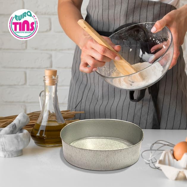 Single Oval Cake Pan – Available in 6", 8", 10", 12" (3" DEEP)