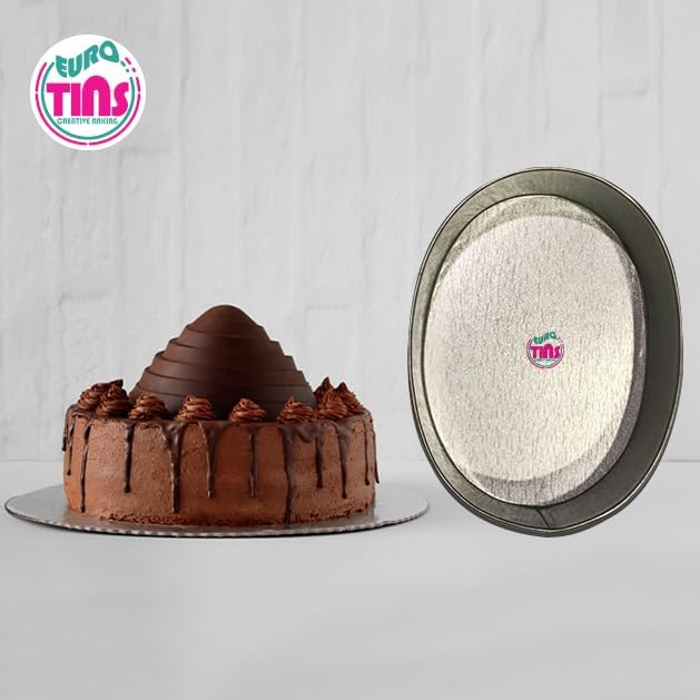 Single Oval Cake Pan – Available in 6", 8", 10", 12" (3" DEEP)