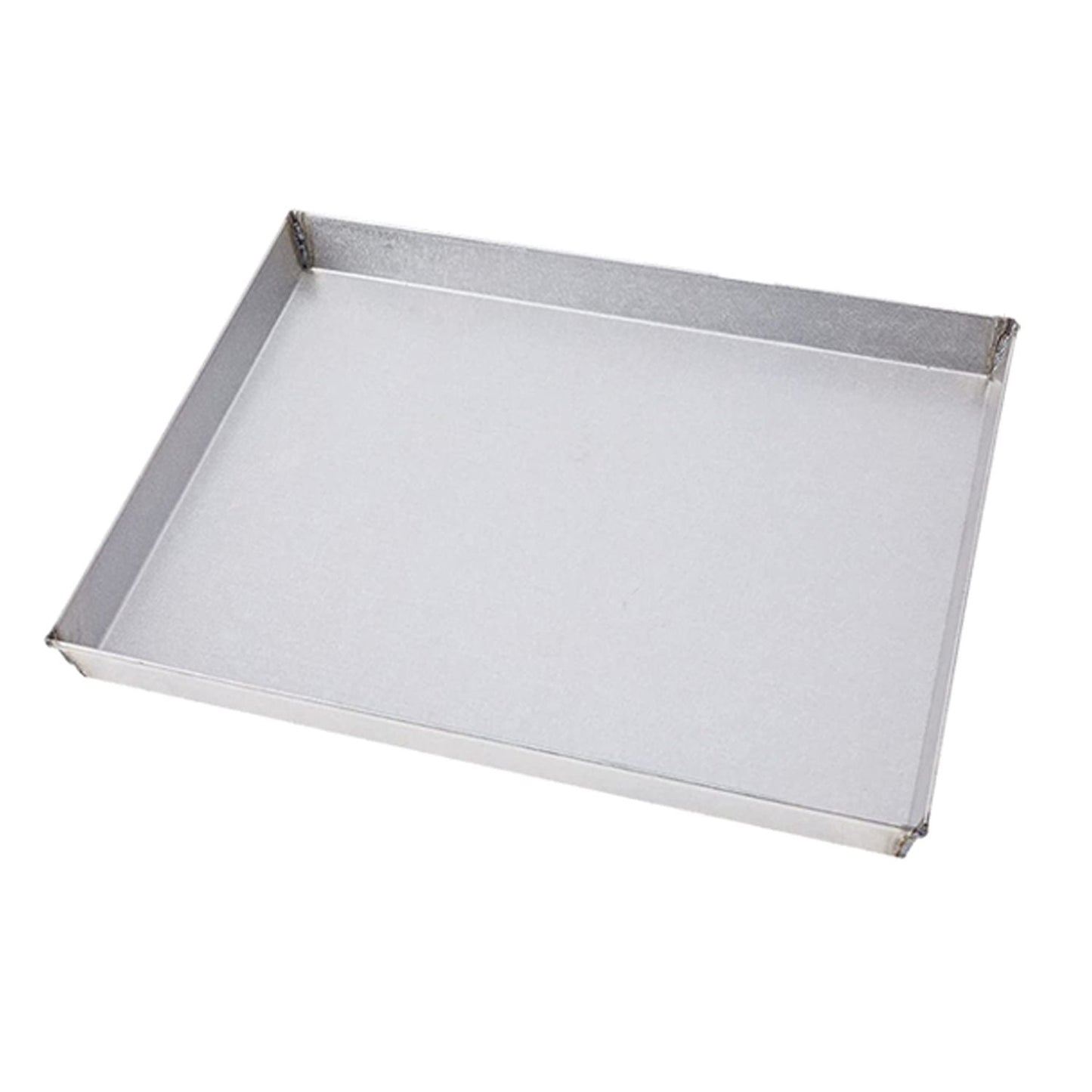 2 mm Aluminium Baking Tray - 425 x 300 x 25 mm - Small