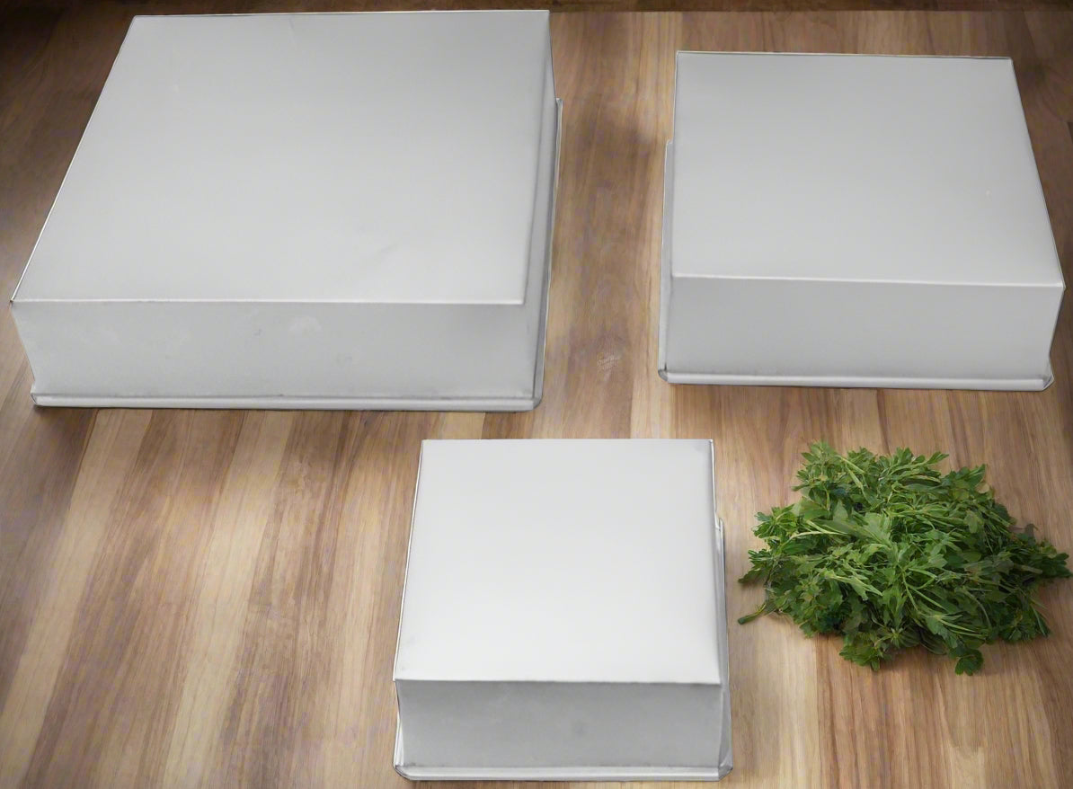 deep square cake molds