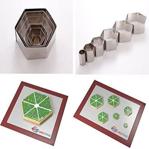 hexagon cookie cutter