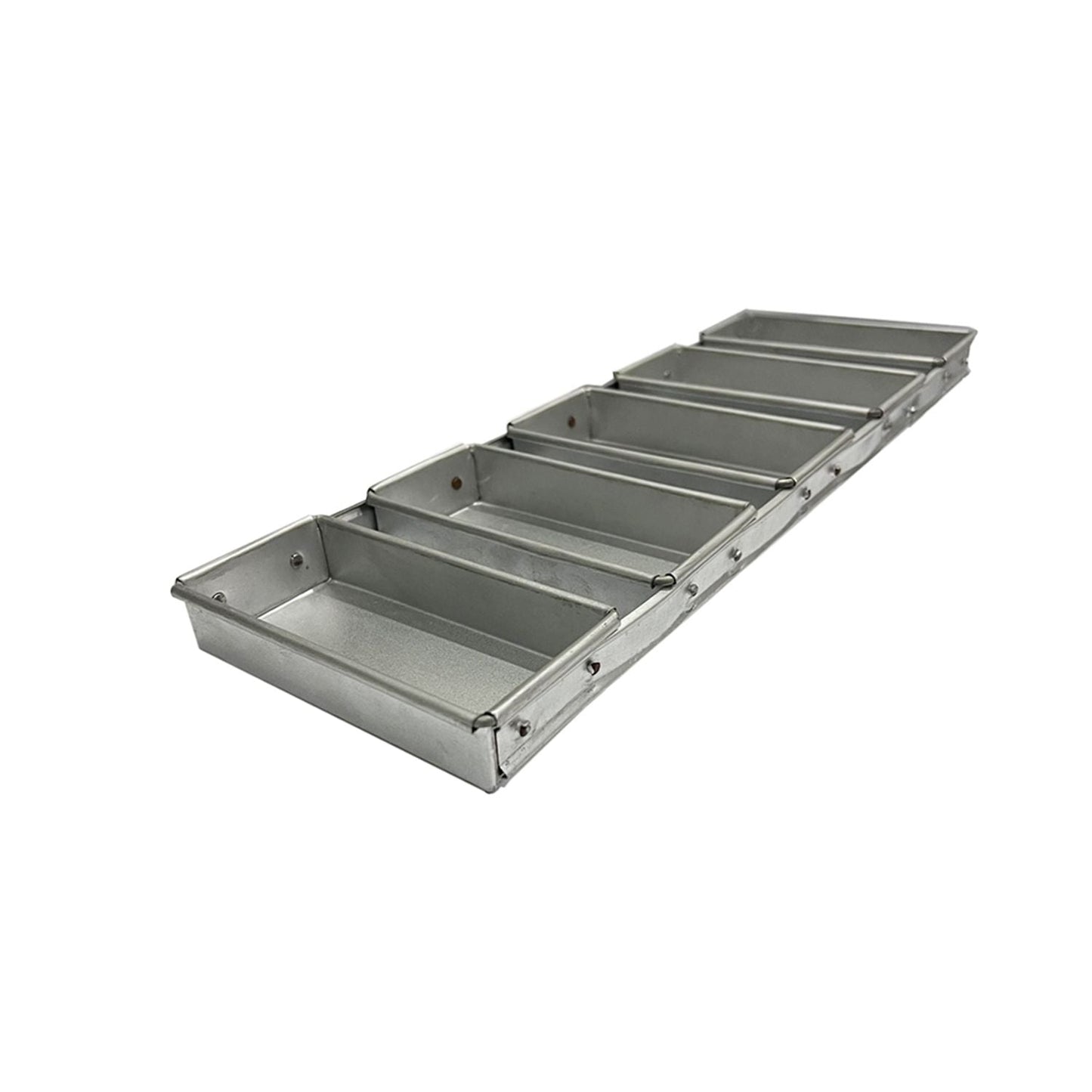 Set of 5 Brownie Cake Tin 13 x 5 cm