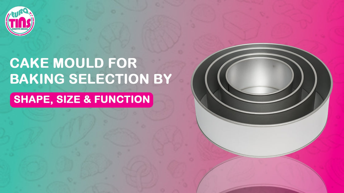 Choose the Right Shape, Size and Material for a Cake Mould for Baking