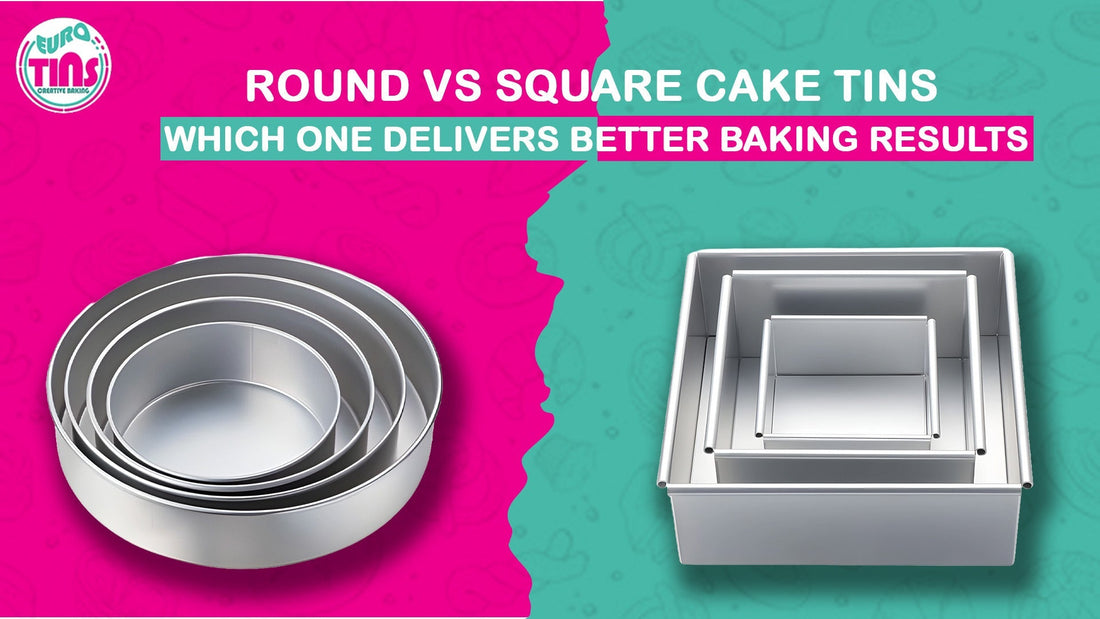 round vs square cake tins