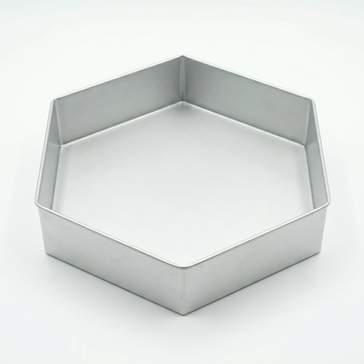 Single Hexagon Cake Pan – Available in 6", 8", 10", 12" (3" DEEP)