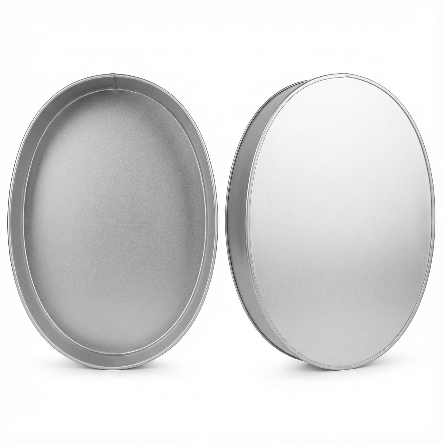 Single Oval Cake Pan – Available in 6", 8", 10", 12" (3" DEEP)