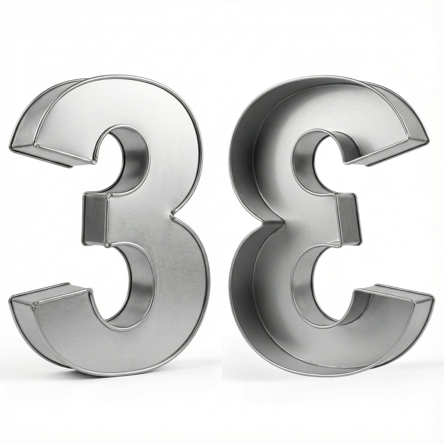 Number Cake Tin Baking Pan Mould – Ideal for Birthday, Anniversary & Celebration Cakes