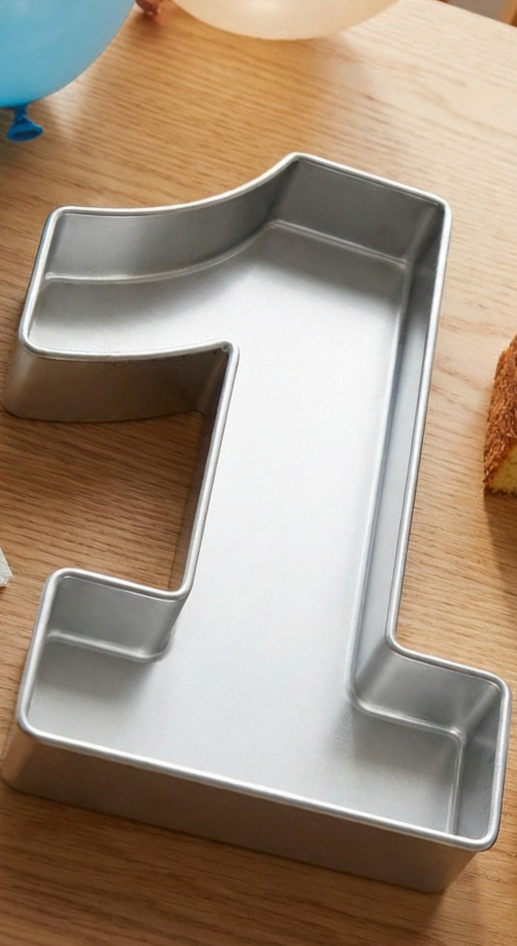 Number Cake Tin Baking Pan Mould – Ideal for Birthday, Anniversary & Celebration Cakes