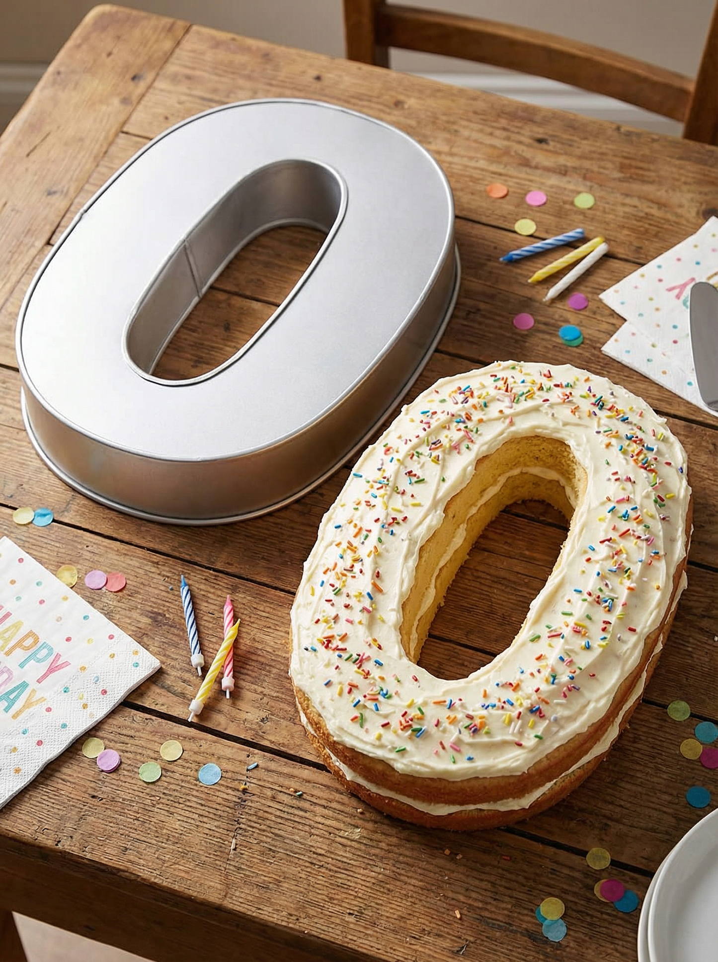 Number Cake Tin Baking Pan Mould – Ideal for Birthday, Anniversary & Celebration Cakes