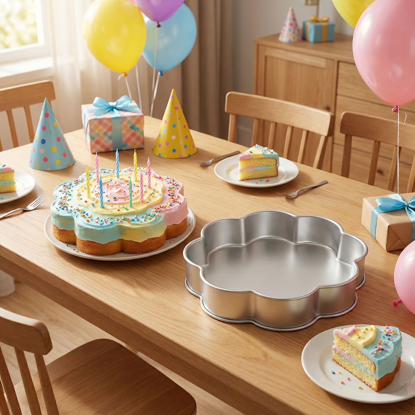 Single Petal Cake Pan – Available in 6", 8", 10", 12" (3" DEEP)