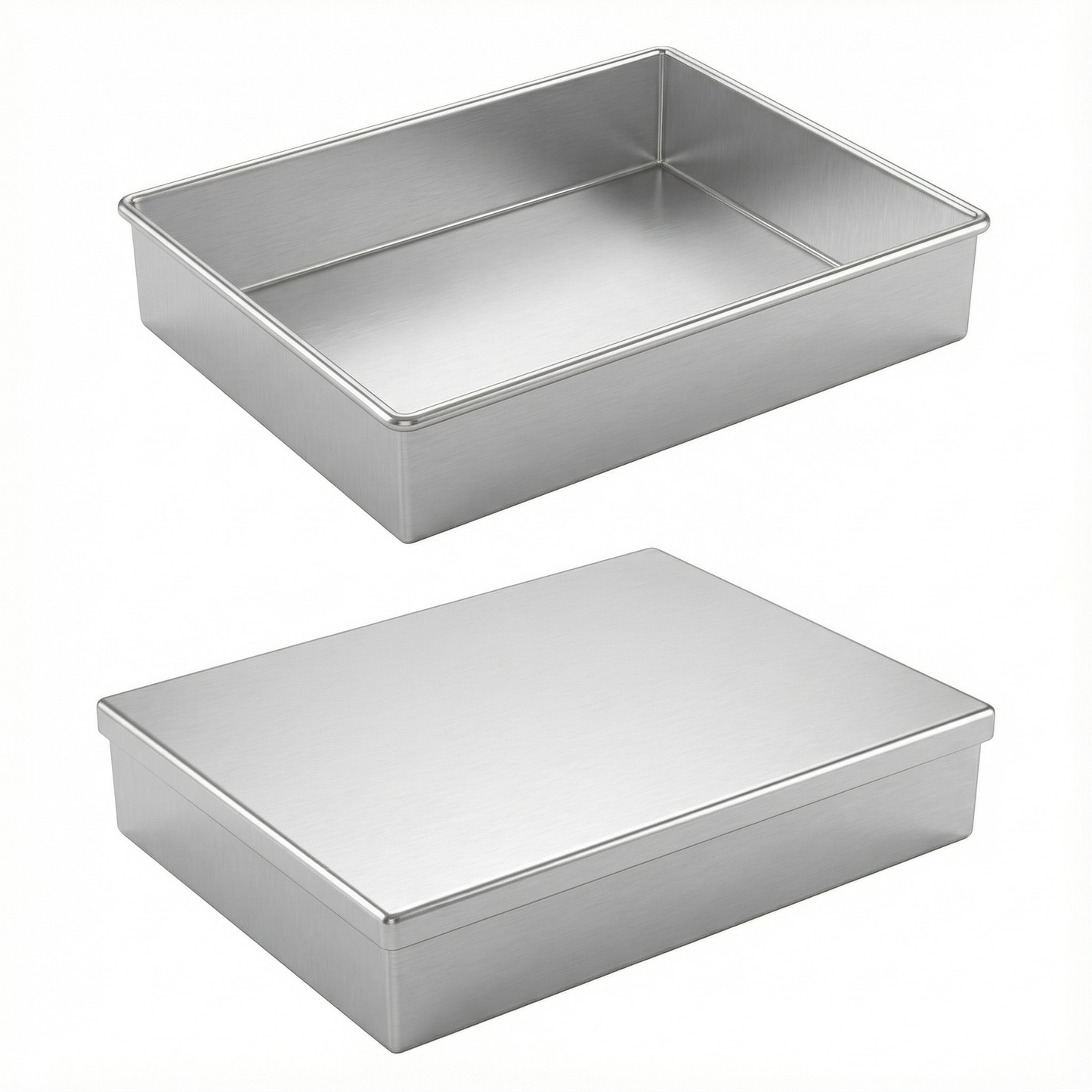 Single Rectangle Cake Pan / Cake Mould / Cake Tin – Available in 6", 8", 10", 12" (3" DEEP)