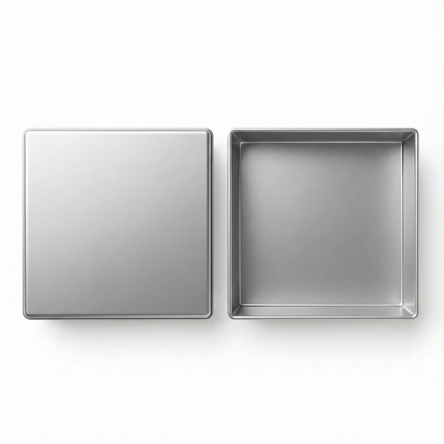 Single Square Cake Pan – Available in 6", 8", 10", 12" (3" DEEP)
