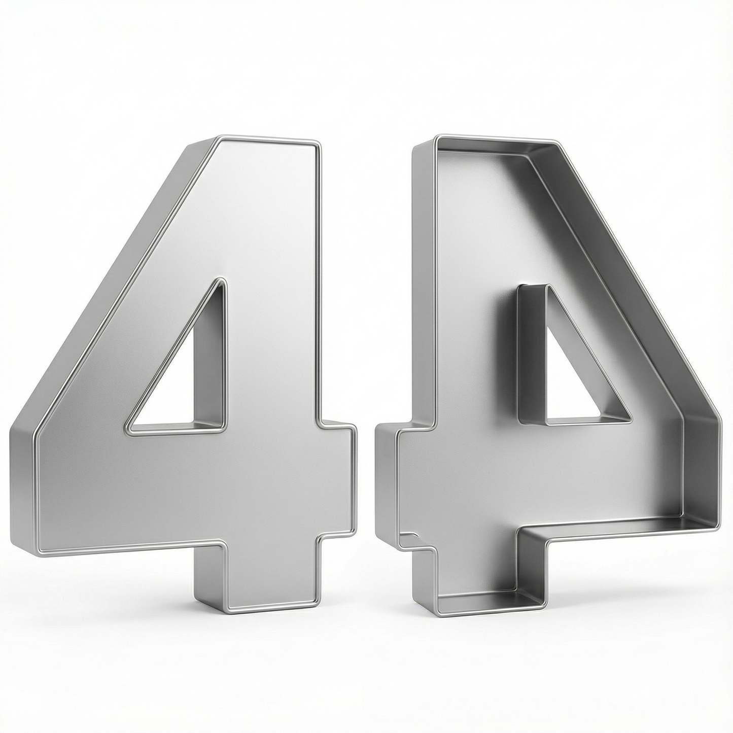 Number Cake Tin Baking Pan Mould – Ideal for Birthday, Anniversary & Celebration Cakes