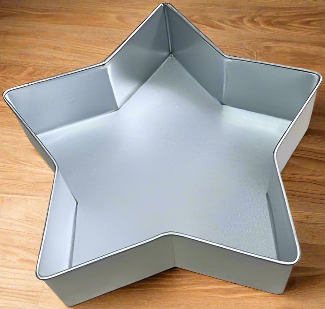 Single Star Cake Pan – Available in 6", 8", 10", 12" (3" DEEP)