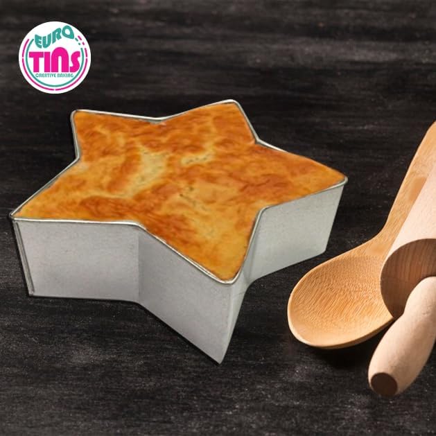 Single Star Cake Pan – Available in 6", 8", 10", 12" (3" DEEP)