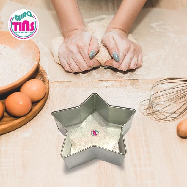Single Star Cake Pan – Available in 6", 8", 10", 12" (3" DEEP)