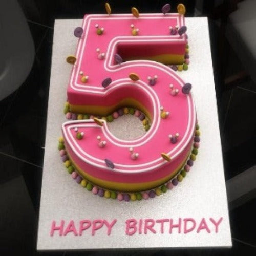 Powerpacked 5th Birthday Cake | Winni.in
